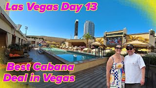 Best Value Cabana In Las Vegas? Sahara Pool Review Secret Pizza & Mystere