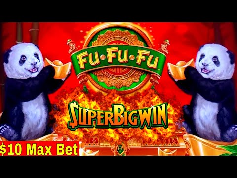 FU-FU-FU Panda Slot Machine SUPER BIG WIN | Live Slot Play w/NG Slot !