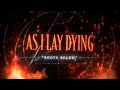 AS I LAY DYING - Roots Below (OFFICIAL TRACK VISUALIZER VIDEO)