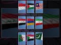 COLLAB BER 9 NEGARA #subscribe #munculberanda #flag #freepalestina #shorts #fypシ゚ #edit #country