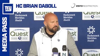 Brian Daboll: Rookie Minicamp Day 2 | New York Giants