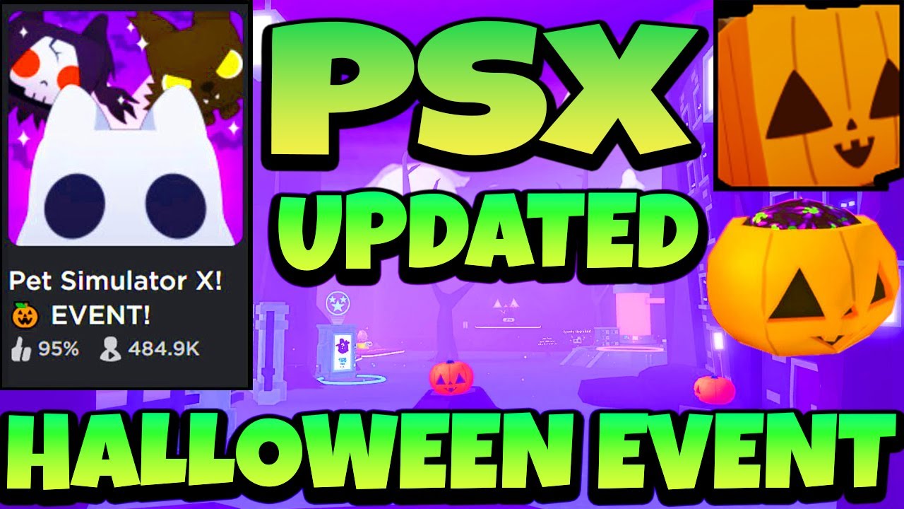 Pet Simulator X Halloween Event 2023 Patch Notes Get Spooky - Hold To Reset