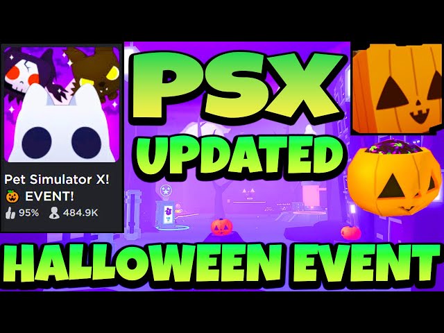 Pet Simulator X Halloween Event 2023 Guide - Hold To Reset