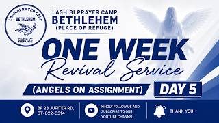 YOU ARE WATCHING THE ONE WEEK  REVIVAL SERVICE   . DAY 5 ..... PART 2 . ..... 14.08.2026