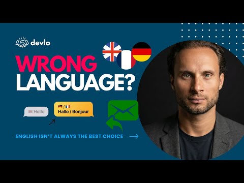 How Language Choice Impacts Replies in B2B Outreach