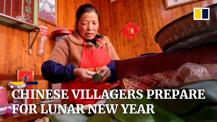 Villagers in southwestern China greet Lunar New Year with traditional rice cakes and bamboo horns - DayDayNews