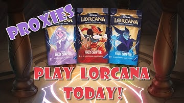 Master the Game Early: How to Create Proxy Cards for Disney