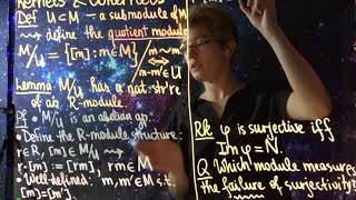 Lecture 15. Kernels and cokernels