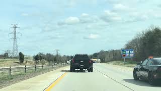 Shocking Car Fire on Gene Snyder Freeway Close to Taylorsville Exit 23 | Today’s Incident