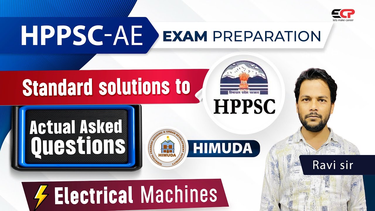 Subjective Solution to HPPSC AE Electrical Himuda paper | All questions Electrical Machines