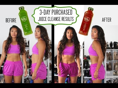 Weight Loss Juice Fast Before After