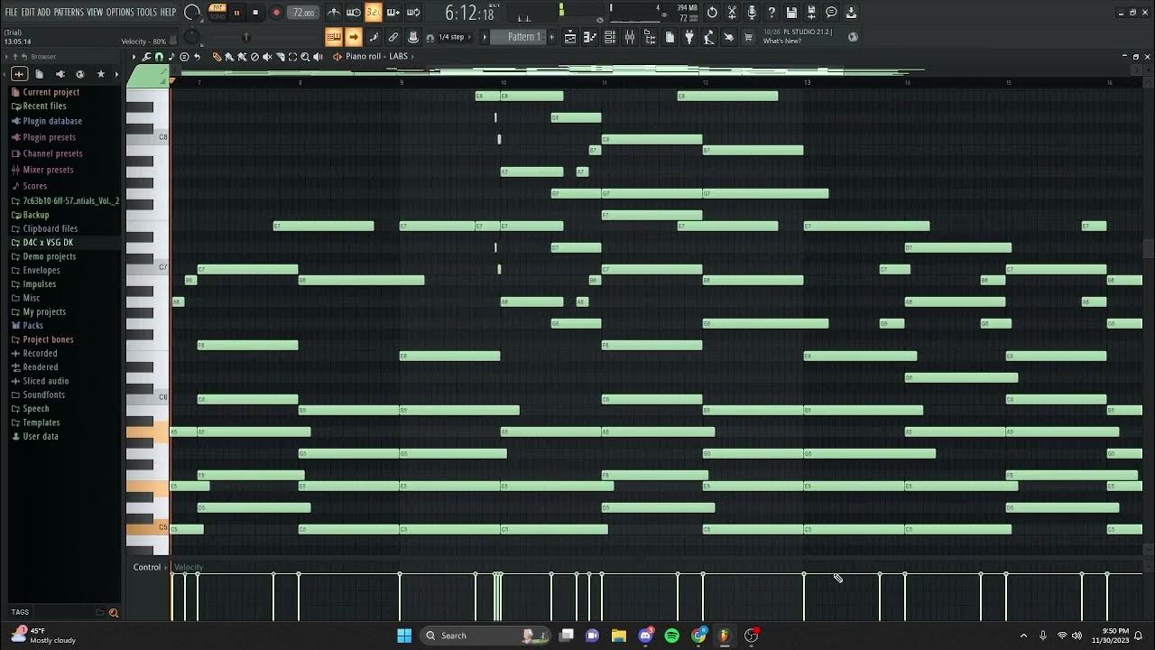 lots of notes fl studio YouTube