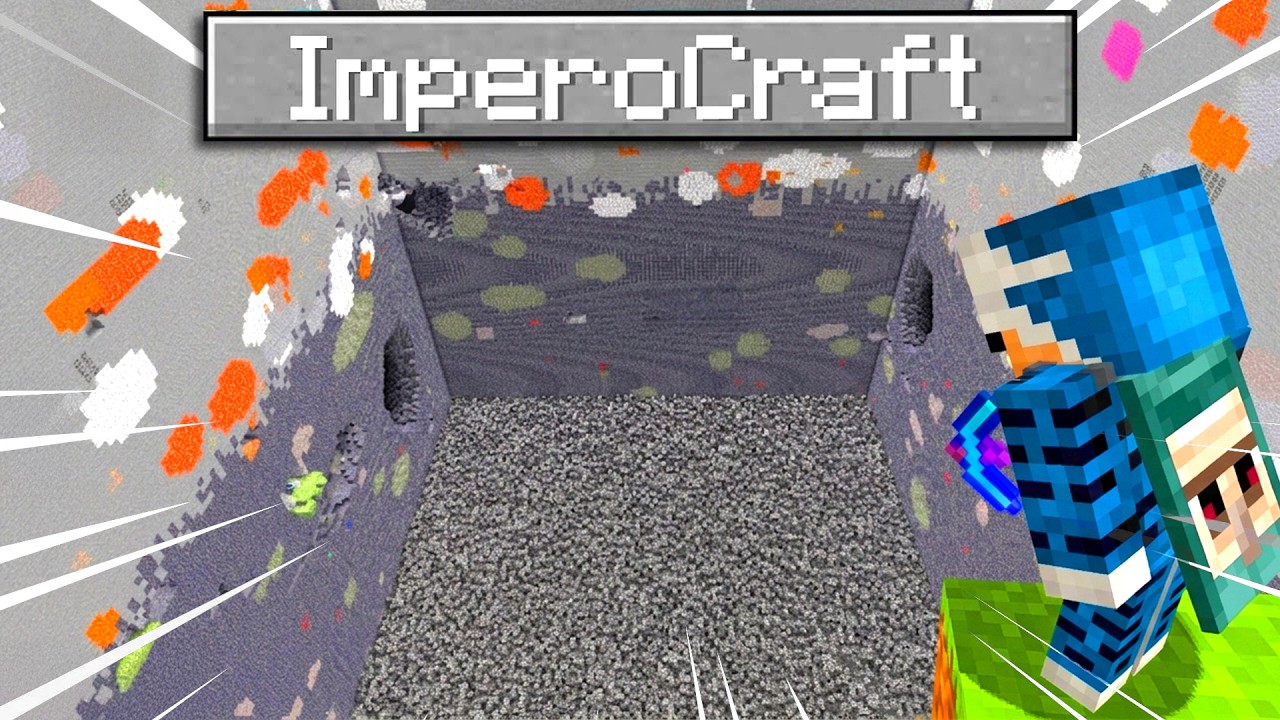 HO SCAVATO 1.000.000 DI BLOCCHI NEL MIO MONDO - ImperoCraft Ep. 266