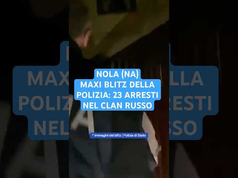 Video Nola, colpo al clan Russo: 23 arresti, sgominato giro di droga