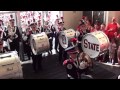 Ohio State Marching Band Entering St. John Arena