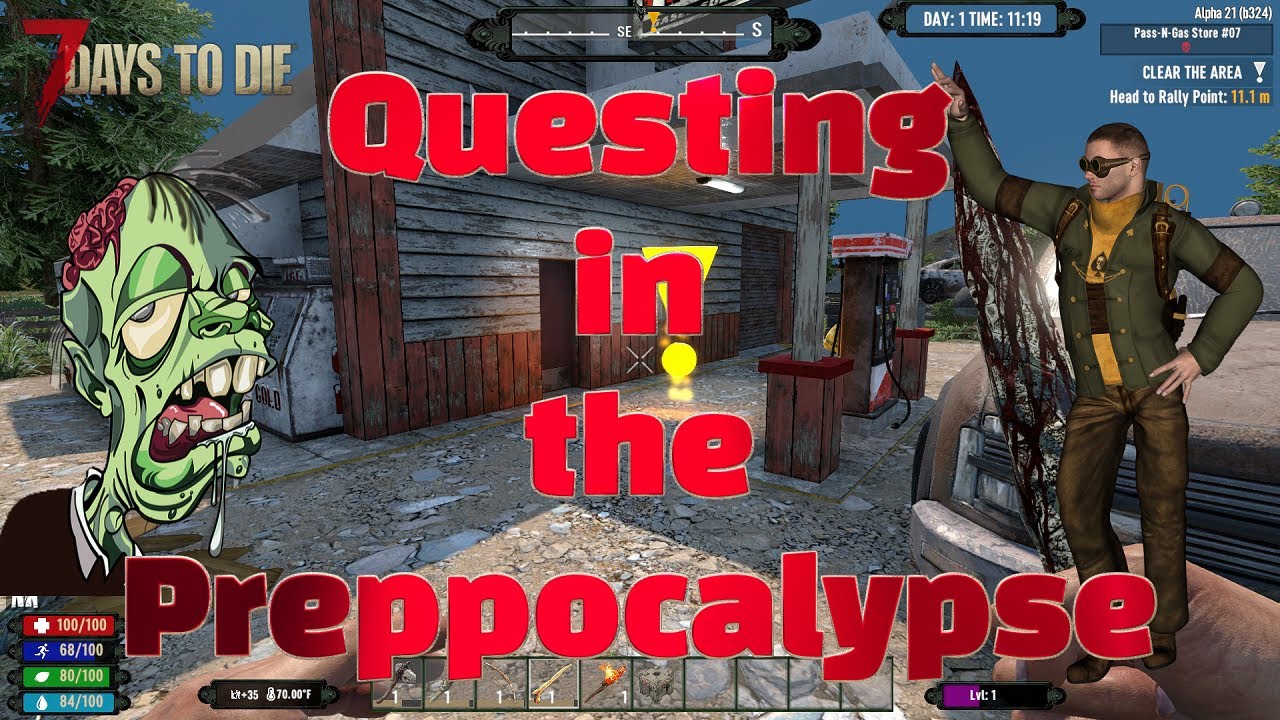 A week in the Preppocalypse | 7 Days to Die Mod Test Drive | Part 1