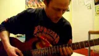 Vintage VR100 - Blackadder theme on guitar