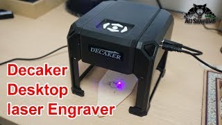 Deckar Mini Type 1500mW Compact Desktop Laser Engraver
