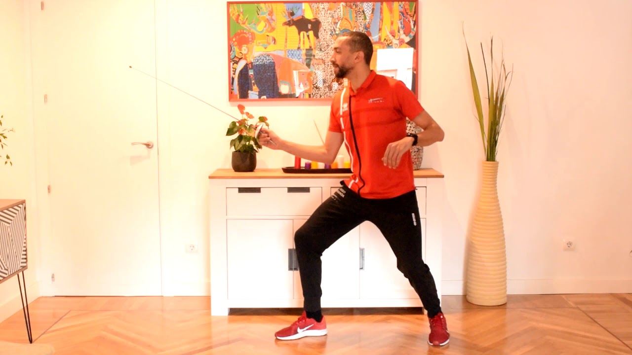 Desplazamientos de esgrima - Coordinación avanzada 