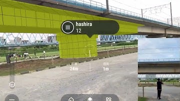 Handling obstructions and multipathing with highly accurate augmented reality AR from vGIS