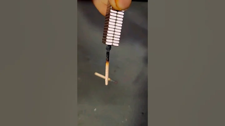 magnets vs matchstick #shorts