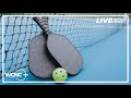 Davidson woman creates pickleball line