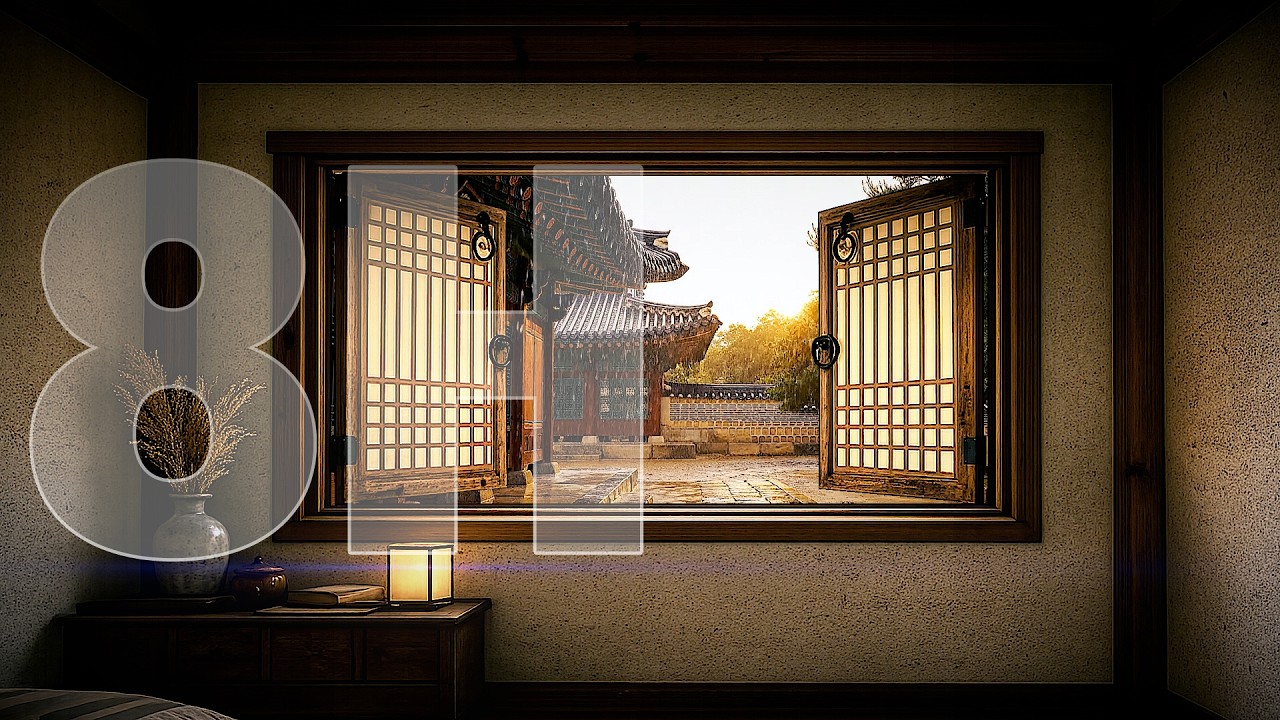 Raining Day 8h | Relaxing Sleep Sounds (No Talking) | 고요한 밤 Still Night