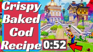 How To Cook Crispy Baked Cod In Disney Dreamlight Valley Information