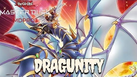 DRAGUNITY NEW SUPPORT || GAMEPLAY YU-GI-OH[MDPRO3]