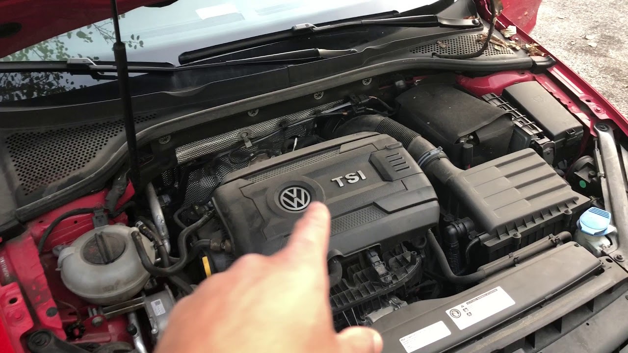 VOLKSWAGEN GOLF WHERE TO ADD OIL - HOW TO