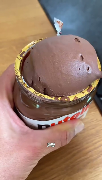 Nutella Bucket Chocolate Ice Cream