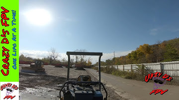 Excavating FPV, after work playing around with the T-Motor FT5