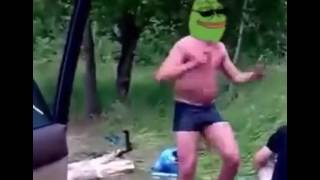 Pepe Frog dancing , Лягушка Пепе танцует . Russian version