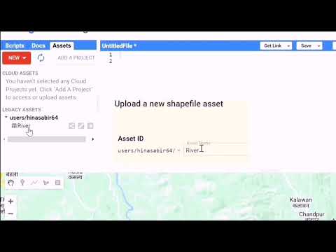 How to import the shapefile to Google earth engine (GEE)/[Part_1]