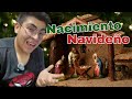 Así se hace un nacimiento navideño tradicional mexicano 🇲🇽🎄