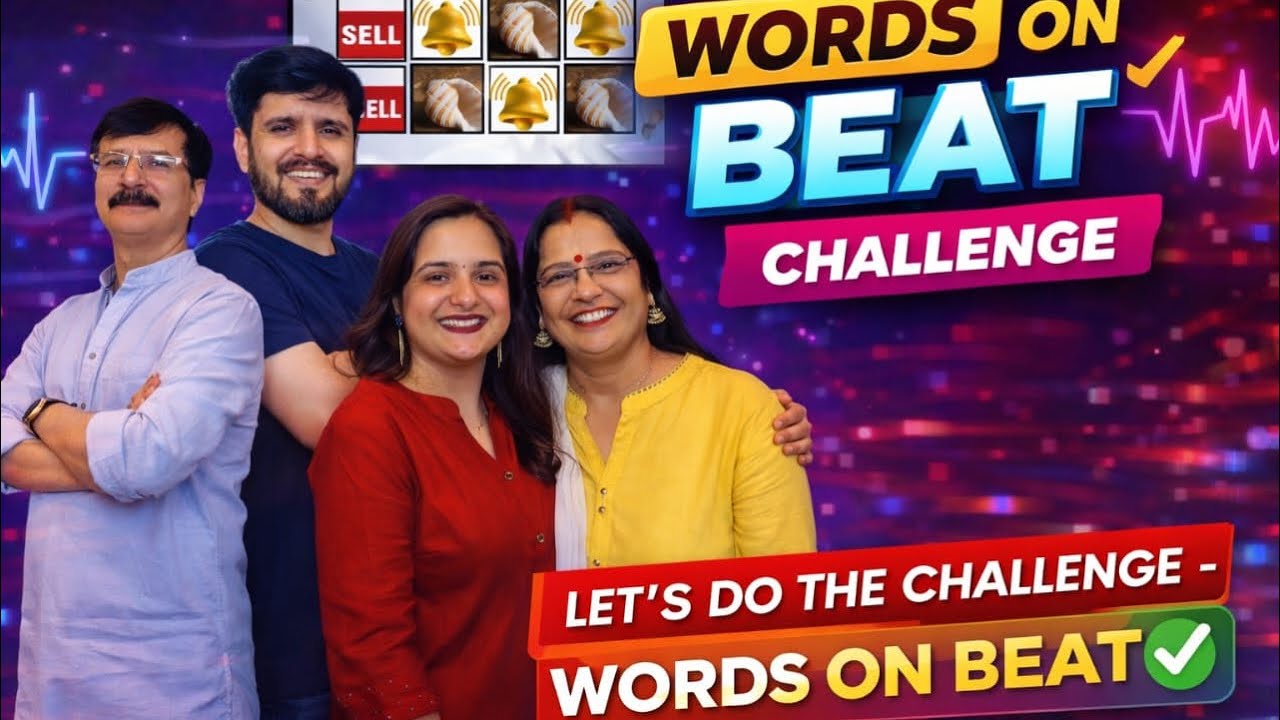 Family vs Beat 🎵 | Can We Say the Right Words on Time? 😄🔥