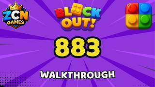 Block Out Level 883 Walkthrough | Full Solution