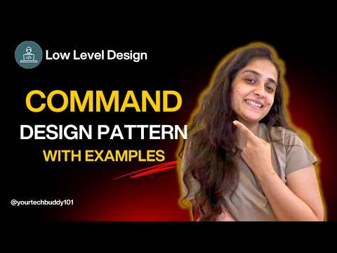 [HINDI] Command Design Pattern | Behavioral | Low Level Design (LLD)