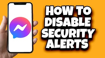 How To Disable Security Alert In Messenger (Fast)