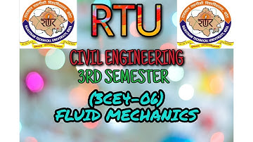 B.TECH |Dec.2019|3rd sem||Fluid Mechanics|C.E. Branch| RTU