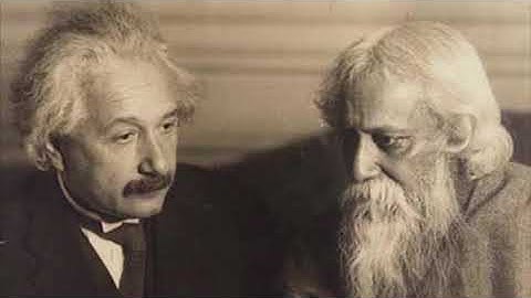 Einstein and Tagore’s conversation