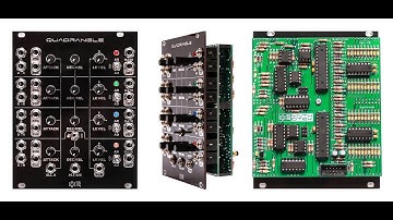 Quadrangle Kit Released! - Quad Eurorack Envelope / Function Generator - Modular Synthesizer