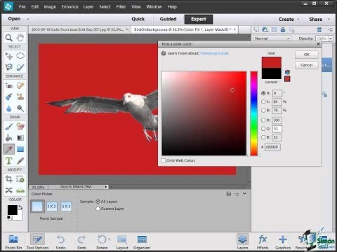 LESSON - 77  New Fill Layer in photoshop