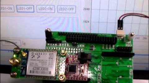 WizFi210 Wifi to Serial ADC Data Transfer Test