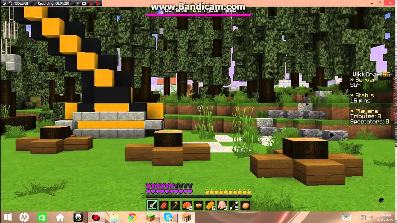 Vikkcraft Survival Games! #1 (PART 1)