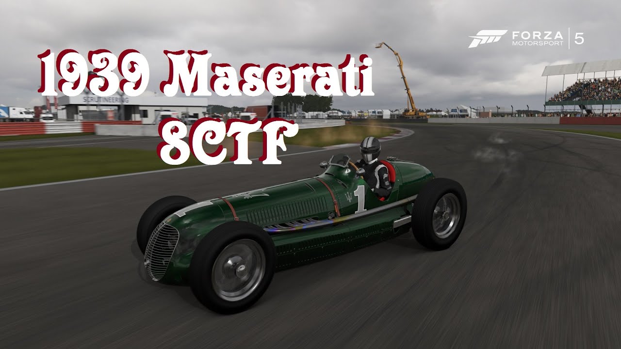 1939 Maserati 8CTF in Forza 5 action