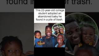 '22-Year-Old Adopts Abandoned Baby'