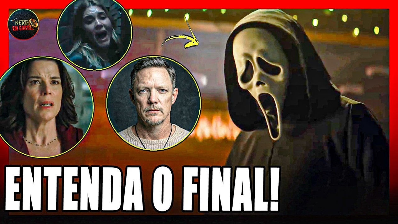 PÂNICO 7 FINAL EXPLICADO! - O QUE O GHOSTFACE QUER COM A SIDNEY? STU ESTA DE VOLTA? GALE, CHAD, MYND