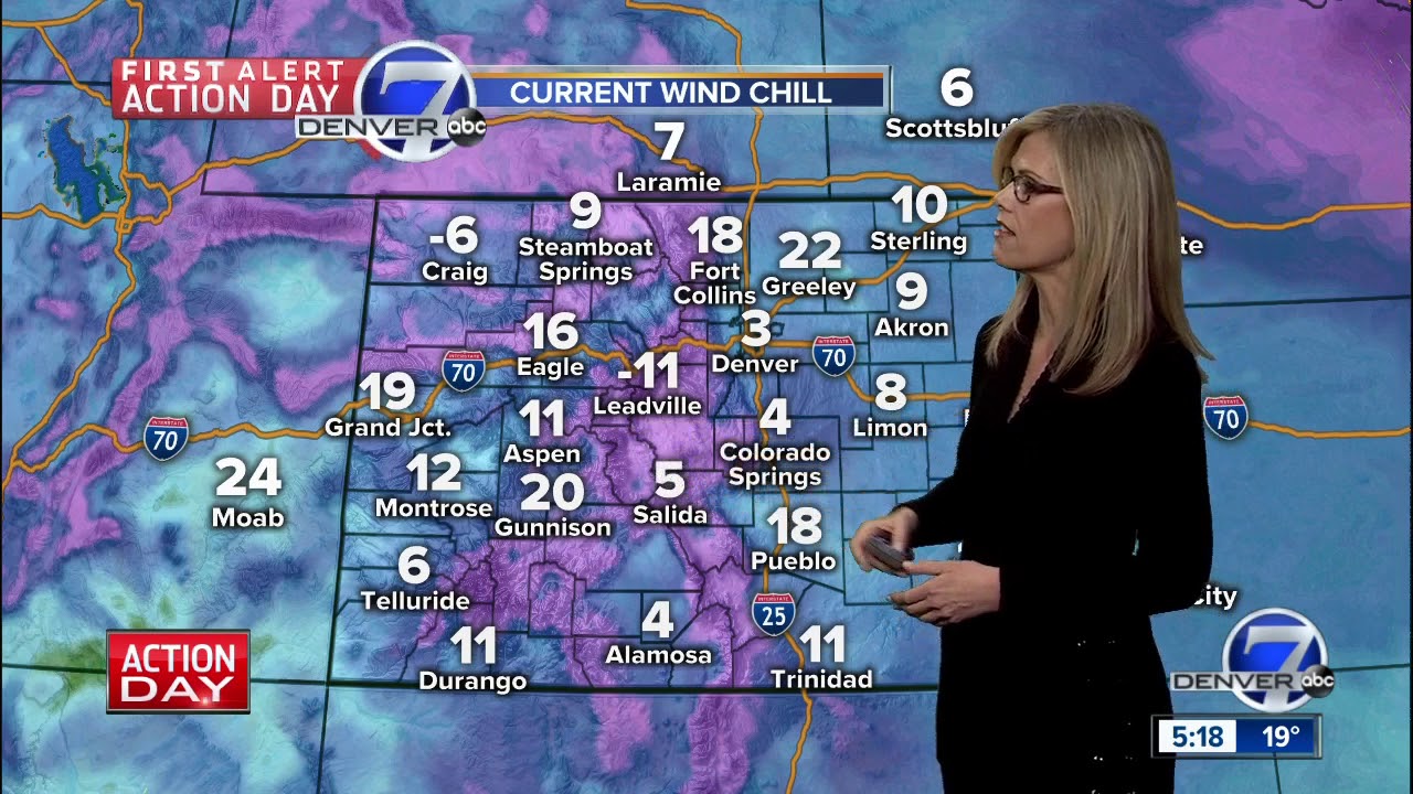 Dangerously cold temperatures in Denver overnight - YouTube