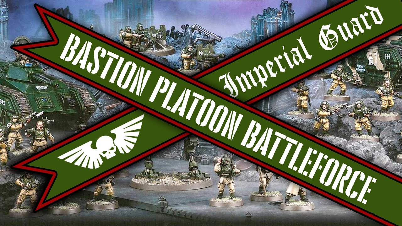 Games Workshop Astra Militarum: Battleforce – Bastion Platoon 